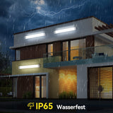 Anten Feuchtraumleuchte LED 120cm, 36W 4000LM Neonröhre, Kalteweiß 6000K Feuchtraumlampe, IP65 Wasserfest Wannenleuchte, Werkstattlampe, Kellerleuchte, Deckenleuchte für Büros, 1 Stück