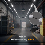 LED Feuchtraumleuchte 120CM mit 36W 5000k Kaltlweiß 3960Lumen, Ultraslim Deckenleuchte Feuchtraum Flach Wasserfest IP65 Wannenleuchte Werkstattlampe für Keller Garage, Weiß