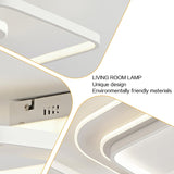 LED Deckenlampe Dimmbar 65CM, 45W 5600lm Deckenleuchte Wohnzimmer mit Fernbedienung/Memory-Funktion, Stufenlos 2800-6000K Wohnzimmerlampe für Schlafzimmer Esszimmer Kinderzimmer Flur, Weiß