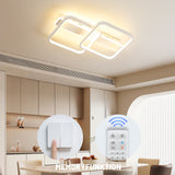 ANTENLICHT LED Deckenleuchte 38W 4260LM, Quadratisch, Stufenlos Dimmbar 3000K-6500K, Wohnzimmerlampe Mit Fernbedienung, Metall, mit Speicherfunktion, für Schlafzimmer Esszimmer Flur Küche [Energieklasse F]