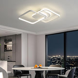 LED Deckenlampe Dimmbar 65CM, 45W 5600lm Deckenleuchte Wohnzimmer mit Fernbedienung/Memory-Funktion, Stufenlos 2800-6000K Wohnzimmerlampe für Schlafzimmer Esszimmer Kinderzimmer Flur, Weiß