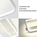 ANTENLICHT LED Deckenleuchte 38W 4260LM, Quadratisch, Stufenlos Dimmbar 3000K-6500K, Wohnzimmerlampe Mit Fernbedienung, Metall, mit Speicherfunktion, für Schlafzimmer Esszimmer Flur Küche [Energieklasse F]