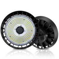 LED Hallenstrahler 150W Kaltweiß 5000K | 25500lm 90°Abstrahlwinkel UFO Highbay Industrielampe IP65 Hallenbeleuchtung für Gewerbliche Lager/Werkstatt/Garage leuchte [Energieklasse B]