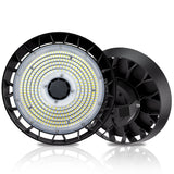 LED Hallenstrahler 150W Kaltweiß 5000K | 25500lm 90°Abstrahlwinkel UFO Highbay Industrielampe IP65 Hallenbeleuchtung für Gewerbliche Lager/Werkstatt/Garage leuchte [Energieklasse B]