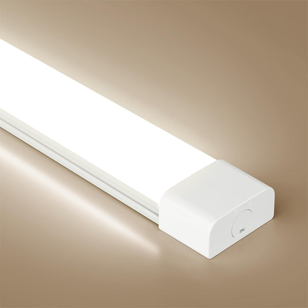 Anten Feuchtraumleuchte LED 120cm, 36W Neutralweiß 4000K, 4000LM Neonröhre,  Feuchtraumlampe, IP65 Wasserfest Wannenleuchte, Werkstattlampe, Kellerleuchte, Deckenleuchte für Büros, 1 Stück