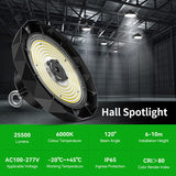 Anten LED Hallenstrahler 200W | Industrielampe 34000LM | LED Strahler UFO Highbay 6000K, Werkstattlampe 120°Abstrahlwinkel, IP65 Hallenbeleuchtung Gewerbliche Lager Werkstatt Garage