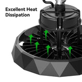 Anten LED Hallenstrahler 200W | Industrielampe 34000LM | LED Strahler UFO Highbay 6000K, Werkstattlampe 120°Abstrahlwinkel, IP65 Hallenbeleuchtung Gewerbliche Lager Werkstatt Garage