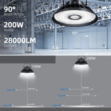 Anten LED Hallenstrahler 200W 30000LM in Kaltweiß(5000K) Schutzart IP65 inkl.U-förmige Montagehalterung [Energieklasse A+]