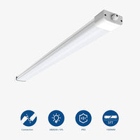 Anten 45W LED Feuchtraumleuchte 150cm für Keller, Garage, Innen- und Außenbeleuchtung | IP65 Wasserfest Kellerleuchte, Feuchtraumlampe in (Kaltweiß 6000K / Neutralweiß 4000K)