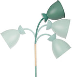 Anten Giraffe | Schwenkbare Stehlampe Pastel Grün | E27 Fassung MAX 60W | Höhe 159CM | Retro Metall-Stehleuchte | 1 Flammig | Für Wohnzimmer, Schlafzimmer und Arbeitszimmer [Energieklasse A]