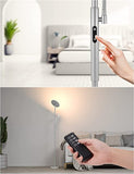 Anten København| Stehlampe LED Dimmbar 30W Deckenfluter mit Verstellbare 5W Leselampe,Touch Stehleuchte,Modern Standleuchte ,für Wohnzimmer Schlafzimmer Büro,Silber-Grau