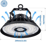 Anten LED Hallenstrahler 200W 30000LM in Kaltweiß(5000K), LED Hallenbeleuchtung mit Höhen Effizienz 150LM/W Schutzart IP65 inkl.U-förmige Montagehalterung [Energieklasse A+]