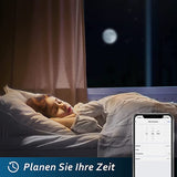 Anten Alexa LED Deckenlampe | 24W WLAN Farbwechsel Deckenleuchte mit Fernbedienung | RGB Kaltweiß Warmweiß Dimmbar | Steuerbar via App | Smart Lampe für für Wohnzimmer, Schlafzimmer [Energieklasse F]
