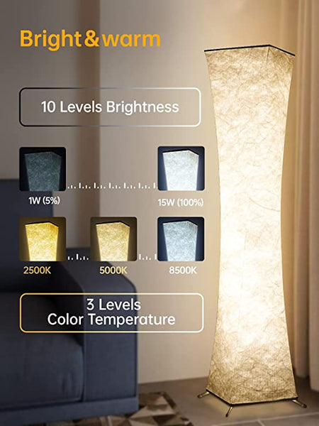 Anten LED RGB Stehlampe Wohnzimmer, Kompatibel mit der Smart-LED-Lampe | Standleuchten