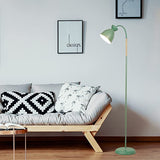 Anten Giraffe | Schwenkbare Stehlampe Pastel Grün | E27 Fassung MAX 60W | Höhe 159CM | Retro Metall-Stehleuchte | 1 Flammig | Für Wohnzimmer, Schlafzimmer und Arbeitszimmer [Energieklasse A]